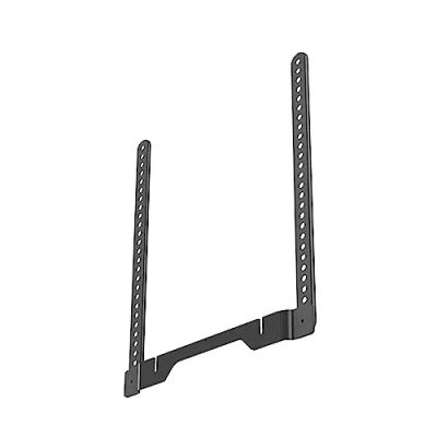 Immagine di PureMounts® supporto combinato per altoparlanti supporti Sonos® Ray e TV, caricabile fino a 2 kg, acciaio silicone, nero