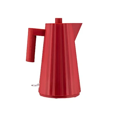 Immagine di Alessi Kettle Plissé Red Michele de Lucchi 1.7 Liter MDL06 R