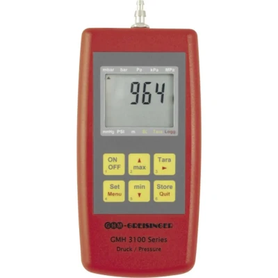 Immagine di Greisinger GMH3181 12 Manometro Pressione dellaria, Gas non aggressivi, corrosivi 0 1.3 bar