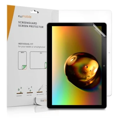Immagine di kwmobile 2X Pellicola Compatibile con Huawei MediaPad T3 10 Set pellicole Display Protezione Schermo Senza Bolle d&#039;Aria