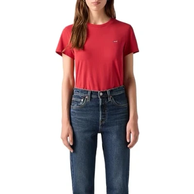 Immagine di Levi&#039;s Perfect TEE Tshirt basic, Donna, Taglia: XS, Scarlet smile