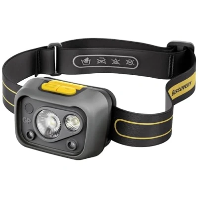 Immagine di GP Discovery GPDISHLCW54BL119 LED (monocolore) Lampada frontale a batteria 375 lm 26 h