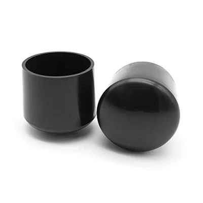 Immagine di Enkotrade Set di 4 tappi per gambe della sedia, tubo esterno Ø 25 mm, copertura in plastica polietilene alta qualità, tappo terminale