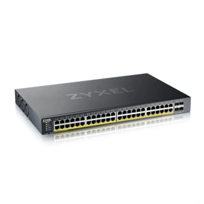 Immagine di Zyxel XGS1935 52HP Switch Smart Managed PoE+ a 52 porte, 48xGbe (52 Porti), di rete, Nero