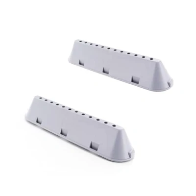 Immagine di DL pro 22,5 x 5,3 4 cm per Indesit C00533119 C00268109 Whirlpool Bauknecht 482000023096 Trasportatore a coste, 12 fori lavatrice, lavasciuga (2 pezzi)
