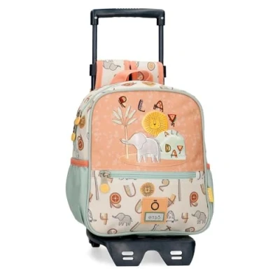 Immagine di Enso Play All Day zaino Piccolo con carrello multicolore 23 x 25 10 cm Poliestere 5,75 L, multicolore,