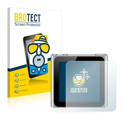 Immagine di brotect Pellicola Protettiva Opaca per Apple iPod nano 2010 (6a. Gen.) Anti Riflesso (2 Pezzi)
