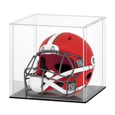 Immagine di Vetrina in Acrilico Trasparente, Teca Plexiglass Contenitori Cubo Scatola Espositiva per Collezionismo, Modellismo, Action Figure, Statuette (12.6x12.6x12.8inch;33x33x33cm)