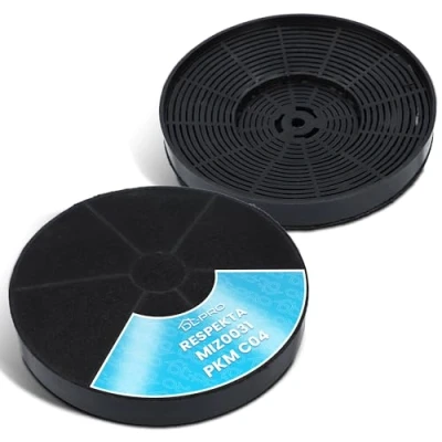 Immagine di DL pro Set di filtri ai carboni attivi, diametro 175 mm, per Respekta MIZ0031 MIZ 0031 PKM CO4 C04 Bomann KF568 Exquisit 1010035 2 a carbone cappa aspirante