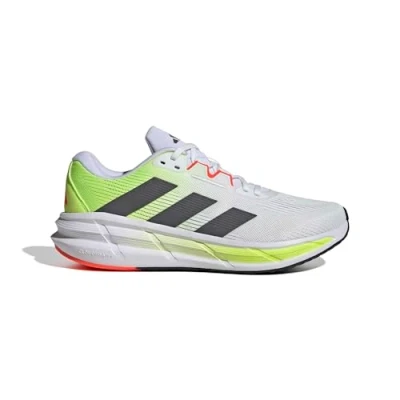 Immagine di adidas Questar 3 Running Shoes, Scarpe Basse Non da Calcio, Cloud White/Grey Five/Lucid Lemon, 37 1/3 EU
