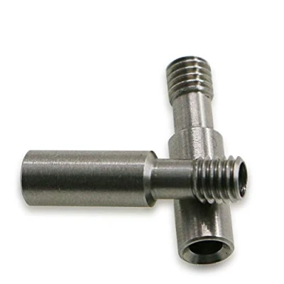 Immagine di 2pcs in acciaio inox CR 10 Ender 3 calore rottura gola alimentazione tubo Heatbreak per originale Creality 3D stampante CR10, S4 S5, CR10S, Ender3, pro, CS3 Hotend use