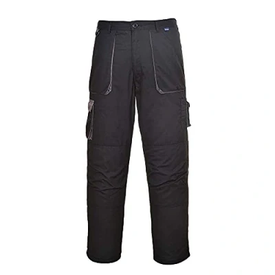 Immagine di Portwest TX16BKRXXL Pantaloni Contrast Foderati, Nero/Grigio, XXL
