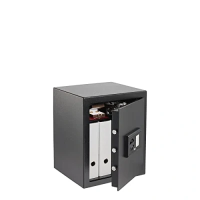 Immagine di BURG WÄCHTER Cassaforte a mobile, elettronica digitale, Home Safe, Classe sicurezza B, Antincendio DIN 4102, Testata ECB S, 45,3 l, 49 kg, H 240 Nero