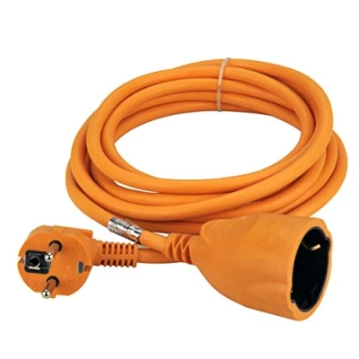 Immagine di Unitec 44583 Prolunga schuko H05VV F3G1.5 mm², 3 m, arancio