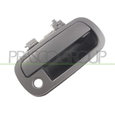 Immagine di PRASCO DS8108001 Maniglia Apriporta Esterno, anteriore Dx con foro per chiave nero
