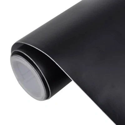 Immagine di vidaXL Pellicole per Auto 2pz Nero Opaco 100x150cm + 50x150cm