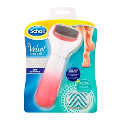 Immagine di Scholl Lima elettronica per piedi in velluto liscio, rosa