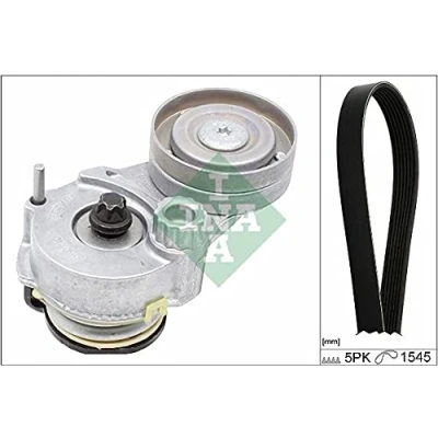 Immagine di INA 529 0329 10 Kit cinghie Poly V Controllare Corsa libera generatore ed ev. sostituire OPEL: D Hatchback, Zafira B, Astra H Caravan
