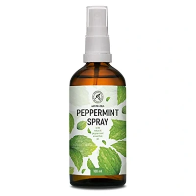 Immagine di Spray Profumato 100ml per Ambiente con Olio Essenziale Fragranza Menta Piperita Tessuti e Casa Nebbia Ambienti Deodorante Vaporizzatore