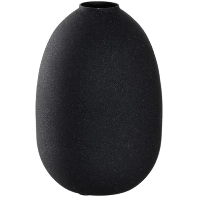Immagine di LEONARDO HOME 041698 Casolare Vaso in metallo, 19 cm, colore: Nero
