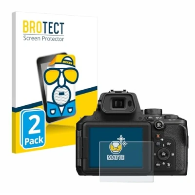 Immagine di brotect Pellicola Protettiva Opaca per Nikon Coolpix P950 Anti Riflesso (2 Pezzi)