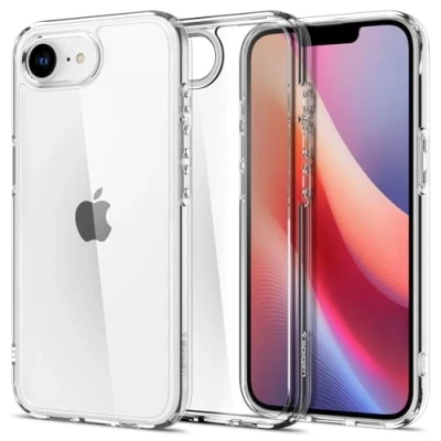 Immagine di Spigen Cover Ultra Hybrid Compatibile con iPhone 16e Trasparente
