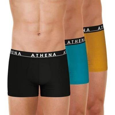 Immagine di Athena Easy Color Intimo, Nero/Lagone/Arancione, XXL Uomo