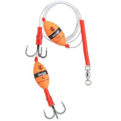 Immagine di Rig per Pesce Gatto Uni Cat Smelly Bait GT 41 160cm (3/0) (48,4kg) Terminali predatori