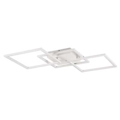 Immagine di Reality LED Lampada da soffitto Trail R64493131, in metallo bianco opaco, con LED, 31 Watt