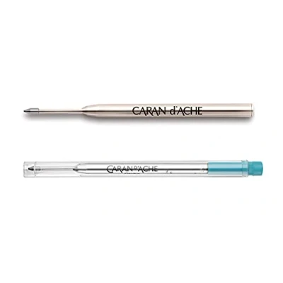 Immagine di Refill a Sfera Caran d&#039;Ache Goliath Turquoise Medio Incisione gratuita