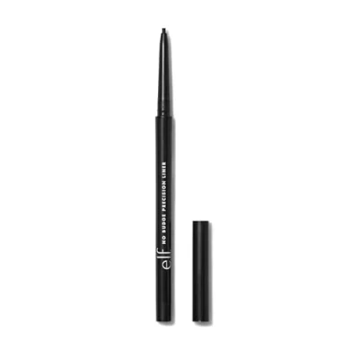 Immagine di e.l.f. No Budge Precision Eyeliner, eyeliner cremoso a lunga tenuta con punta ultra fine per un’applicazione precisa, prodotto vegano e non testato sugli animali, Black