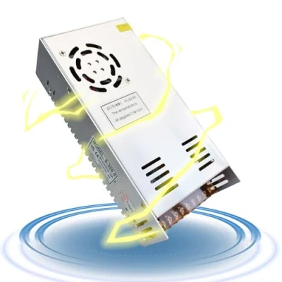 Immagine di Baiyouli LED Interruttore di Alimentazione Trasformatore Tensione AC 110/220V a DC 5V 60A 300W per Display