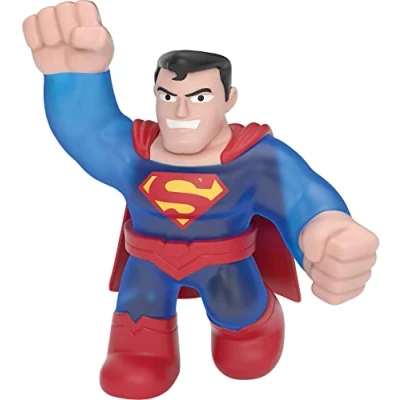 Immagine di Heroes of Goo Jit Zu DC Superman Cofanetto eroe morbido, appiccicoso ed elastico, 41233, colore: Rosso/Blu