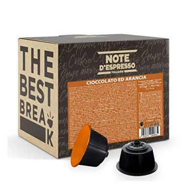 Immagine di Note D&#039;Espresso Cioccolato ed Arancia, Capsule Compatibili Soltanto con Sistema NESCAFE DOLCE GUSTO, 48 Caps