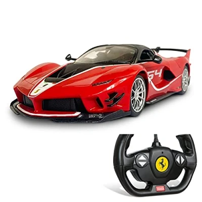 Immagine di Mondo Motors, FERRARI FXXK EVO, Modello in Scala 1: 14, fino a 10 km/h di Velocità, Auto Giocattolo per Bambini 63596
