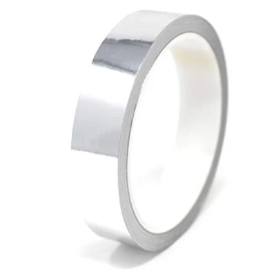 Immagine di 10m Strisce adhesive effetto cromo decorative per auto moto barca e modellismo in vari colori autoadesive Lunghezza (10mm, Argento cromato)