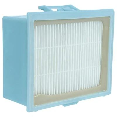 Immagine di vhbw 1x filtro compatibile con Bosch BGL2B130/01, BGL2A220/01, BGL2B132/01, BGC2UK2000/11, BGL21328GB/01 aspirapolvere HEPA blu/bianco