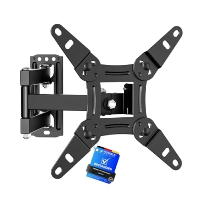 Immagine di GRIFEMA GB1008 2 Supporto TV da parete per 13 43&quot;, girevole, inclinare, estendere e ritrarre un migliore angolo di visione, carico fino a 20 kg, max VESA 200 x mm