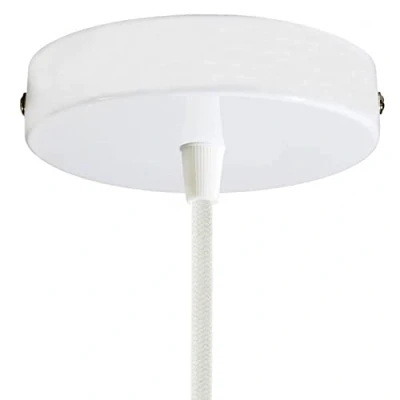 Immagine di Rosone Cilindrico in Metallo ø120mm 1/2/3/5/7 Uscite. Colori: Bianco, Nero, Cromato, Rame, Ottone e Nero Perla (1 Foro Bianco)