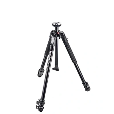 Immagine di Manfrotto MT190X3 Treppiedi a 3 Sezioni in Alluminio, Nero/Antracite