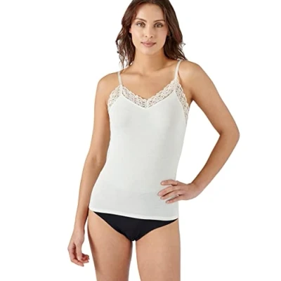 Immagine di Damart Sensitive Finition Maglietta intima, Donna, Taglia: XL, Blanc