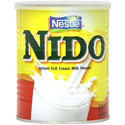 Immagine di Nestle Latte Intero in Polvere Nido Istantaneo per The e Caffè con aggiunta di Vitamine Minerali Senza Conservanti o Coloranti Barattoli da 400g Confezione 6