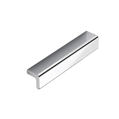 Immagine di SOTECH maniglia per mobili MALMÖ BA 160 mm in alluminio cromato lucido cassetto a nastro