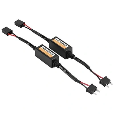 Immagine di Dingln 2 Pezzi Canbus Faro Decoder Dispositivo Anti Flicker Resistenze Errore Canceller for H7