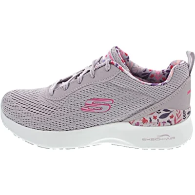 Immagine di Skechers 149756 Lvmt, Sneaker Donna, Lavanda Mesh Multi Trim, 38.5 EU