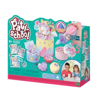 Immagine di Pati School Frost &#039;n&#039; Decorate Rainbow Paste Craft Kit, 32355, Multicolor
