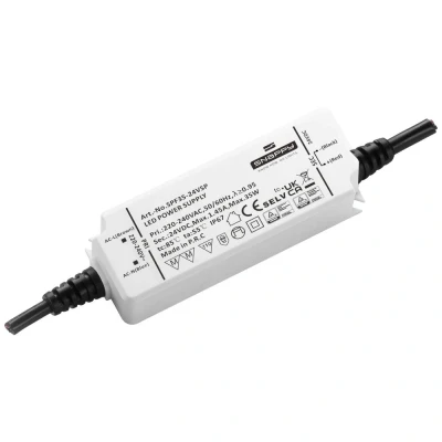 Immagine di Dehner Elektronik SPF 35 24VSP Trasformatore per LED, Driver LED Tensione costante W 1.4 A 24 V adatto mobili, Protezione sovraccarico,