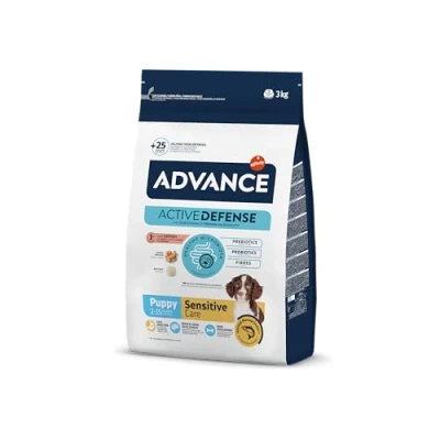 Immagine di Advance Sensitive Puppy Cibo per Cucciolo di Razza Media con Sensibilitè Digestive e Sintomi Cutanei 3kg