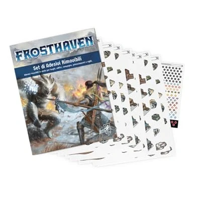 Immagine di Frosthaven Set di sticker rimovibili in Italiano Asmodee ASM10807