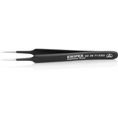 Immagine di Knipex 92 28 71 ESD Pinzetta di precisione Molto acuminate 110 mm